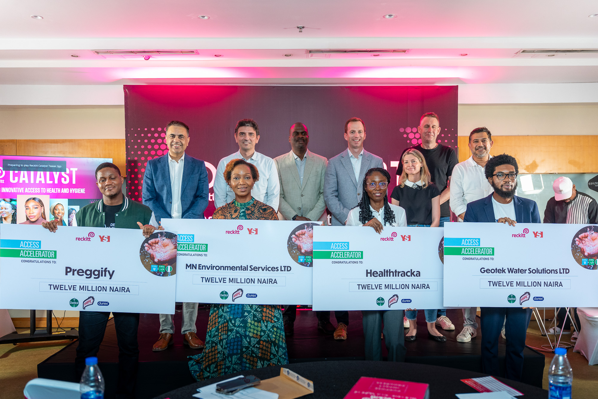 Reckitt@Catalyst closing ceremony in Lagos.