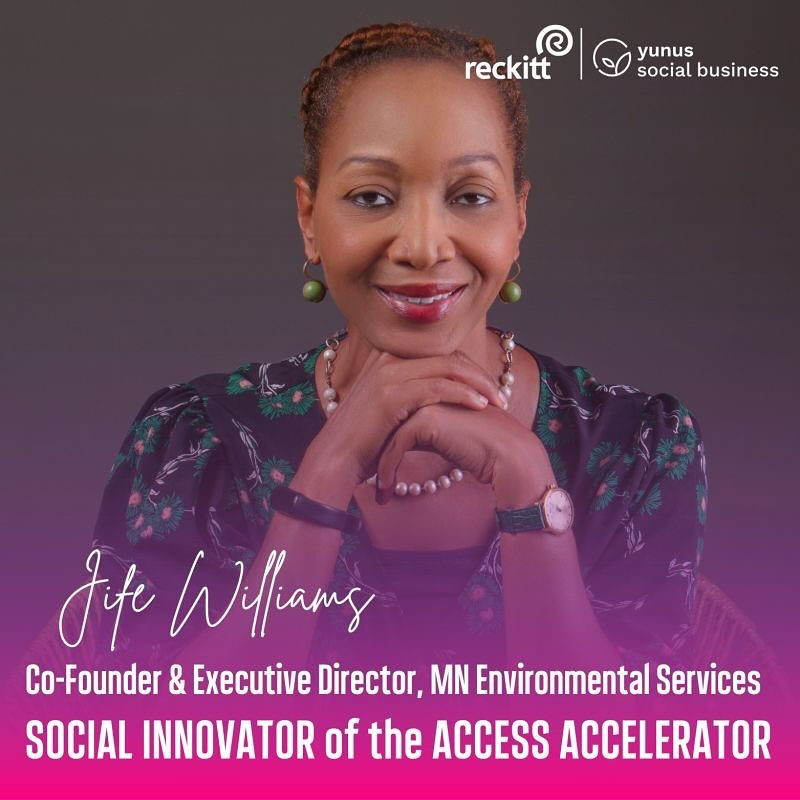 Jife Williams at Reckitt Access Accelerator